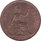 1940 PENNY ( UNC ) A - Penny - Cambridgeshire Coins