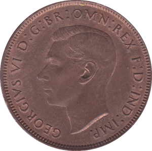 1940 PENNY ( UNC ) A - Penny - Cambridgeshire Coins
