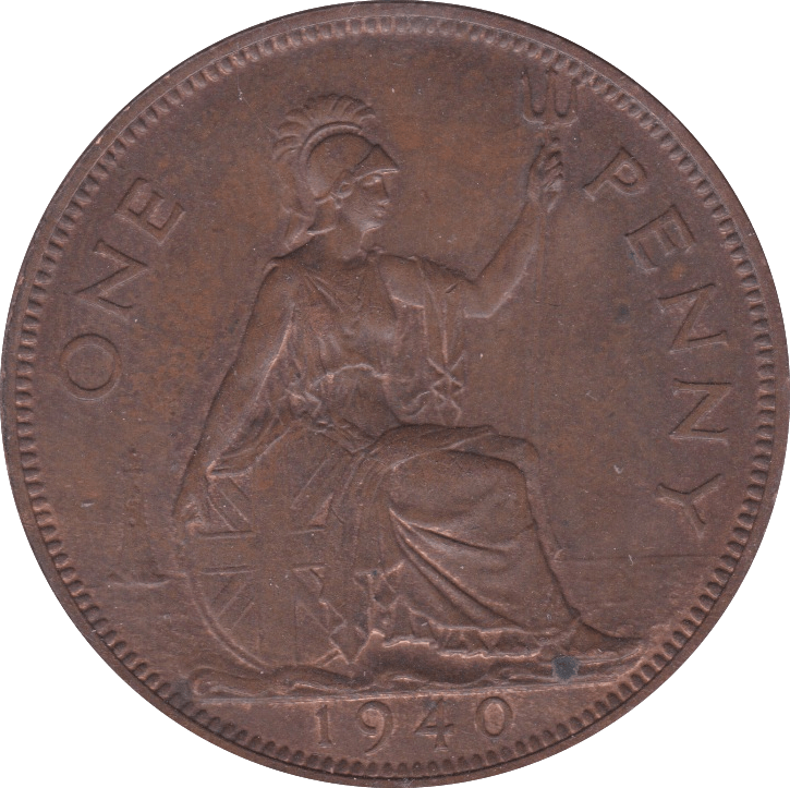 1940 PENNY ( UNC ) B - Penny - Cambridgeshire Coins