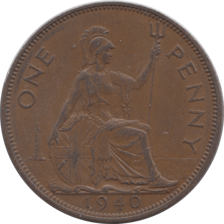 1940 PENNY ( UNC ) - Penny - Cambridgeshire Coins