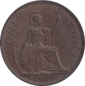 1940 PENNY ( UNC ) - Penny - Cambridgeshire Coins