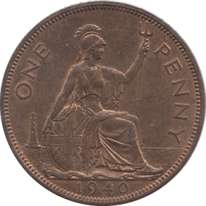 1940 PENNY ( UNC ) - Penny - Cambridgeshire Coins