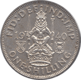 1940 SHILLING ( AUNC ) - Shilling - Cambridgeshire Coins