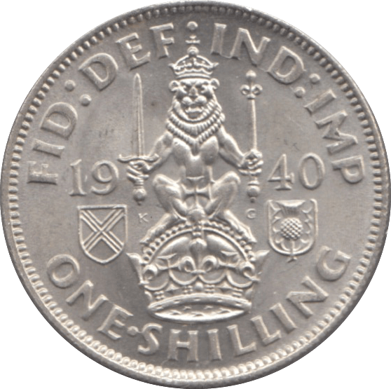 1940 SHILLING SCOTTISH ( UNC ) - Shilling - Cambridgeshire Coins