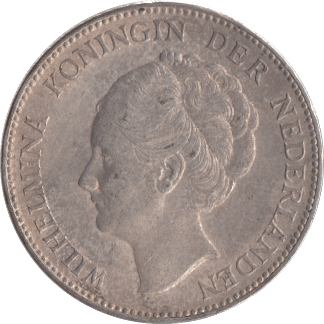 1940 SILVER 1 GUILDER NETHERLANDS - SILVER WORLD COINS - Cambridgeshire Coins