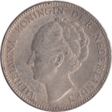 1940 SILVER 1 GUILDER NETHERLANDS - SILVER WORLD COINS - Cambridgeshire Coins