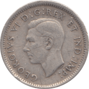 1940 SILVER 10 CENTS CANADA - SILVER WORLD COINS - Cambridgeshire Coins
