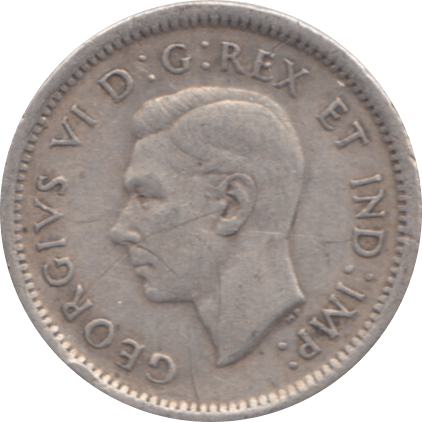 1940 SILVER 10 CENTS CANADA - SILVER WORLD COINS - Cambridgeshire Coins