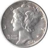 1940 SILVER ONE DIME USA - SILVER WORLD COINS - Cambridgeshire Coins