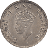1940 SILVER ONE RUPEE INDIA - WORLD COINS - Cambridgeshire Coins