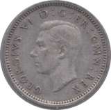 1940 SILVER THREEPENCE ( GVF ) - Threepence - Cambridgeshire Coins