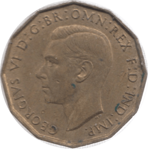 1940 THREEPENCE ( UNC ) 23 - Threepence - Cambridgeshire Coins