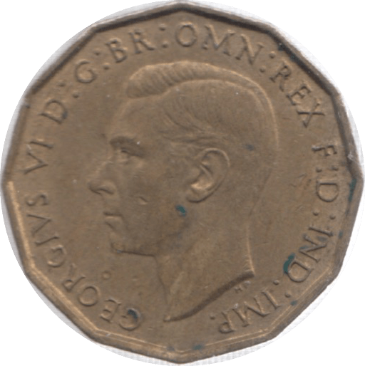 1940 THREEPENCE ( UNC ) 23 - Threepence - Cambridgeshire Coins
