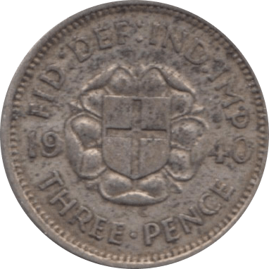 1940 THREEPENCE ( VF ) - Threepence - Cambridgeshire Coins