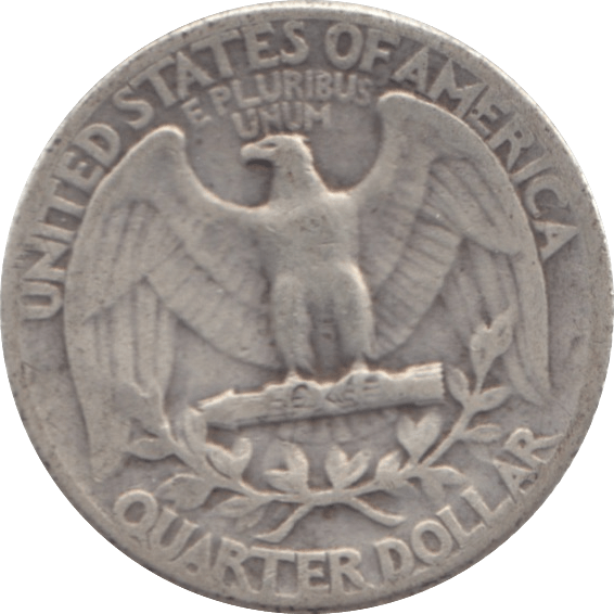 1940 USA SILVER 1/4 DOLLAR - SILVER WORLD COINS - Cambridgeshire Coins