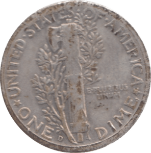 1940 USA SILVER DIME 10 CENTS - SILVER WORLD COINS - Cambridgeshire Coins