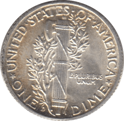 1940 USA SILVER DIME DENVER MINT - SILVER WORLD COINS - Cambridgeshire Coins