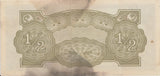 1940s HALF RUPEE BANKNOTE WWII BURMA JAPANESE OCCUPATION REF 564 - World Banknotes - Cambridgeshire Coins