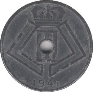 1941 10 CENTIMES BELGIUM - WORLD COINS - Cambridgeshire Coins