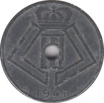 1941 10 CENTIMES BELGIUM - WORLD COINS - Cambridgeshire Coins