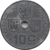1941 10 CENTIMES BELGIUM - WORLD COINS - Cambridgeshire Coins