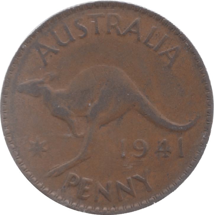 1941 AUSTRALIA ONE PENNY - WORLD COINS - Cambridgeshire Coins