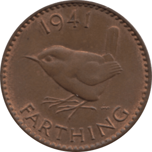 1941 FARTHING 2 ( BU ) 17 - Farthing - Cambridgeshire Coins