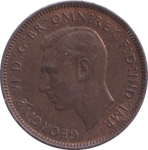 1941 FARTHING ( AUNC ) - Farthing - Cambridgeshire Coins