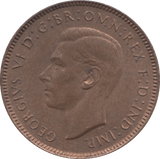 1941 FARTHING ( UNC ) 2 - Farthing - Cambridgeshire Coins