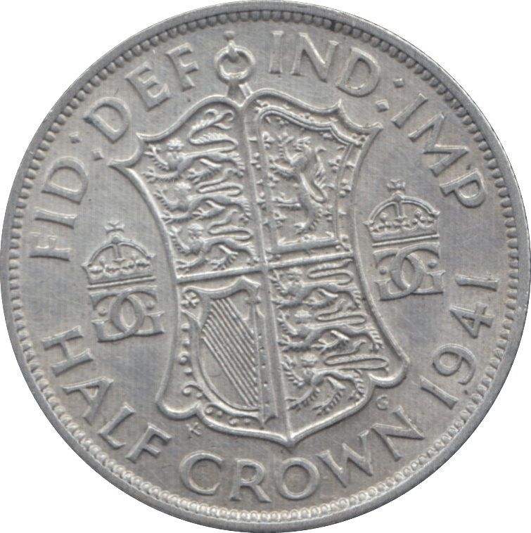 1941 HALFCROWN ( UNC ) - Halfcrown - Cambridgeshire Coins