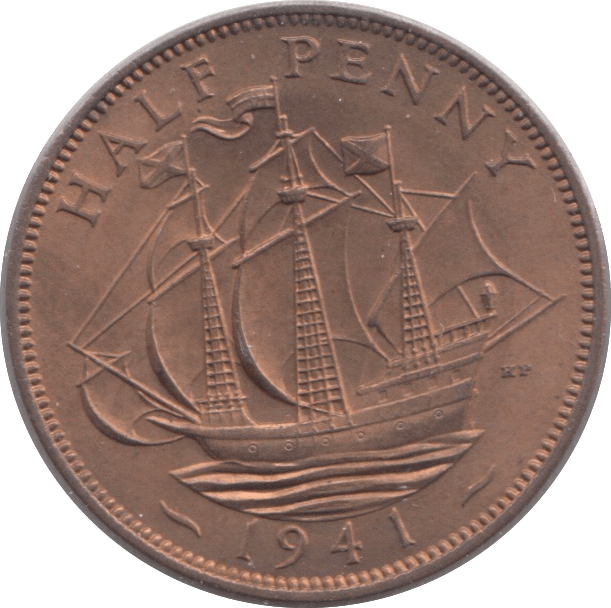 1941 HALFPENNY ( BU ) - Halfpenny - Cambridgeshire Coins