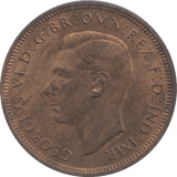 1941 HALFPENNY ( UNC ) 1 - Halfpenny - Cambridgeshire Coins