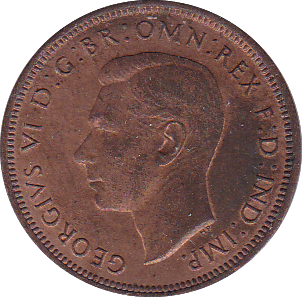 1941 HALFPENNY ( UNC ) - Halfpenny - Cambridgeshire Coins