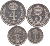 1941 MAUNDY SET GEORGE VI - Maundy Set - Cambridgeshire Coins