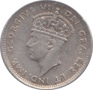 1941 NEWFOUNDLAND SILVER 10 CENTS - WORLD SILVER COINS - Cambridgeshire Coins