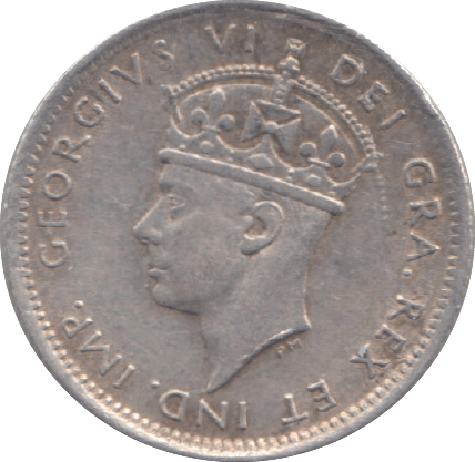1941 NEWFOUNDLAND SILVER 10 CENTS - WORLD SILVER COINS - Cambridgeshire Coins