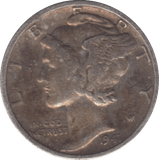 1941 ONE DIME USA - WORLD COINS - Cambridgeshire Coins