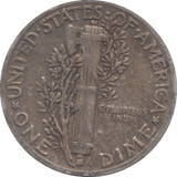 1941 ONE DIME USA - WORLD COINS - Cambridgeshire Coins