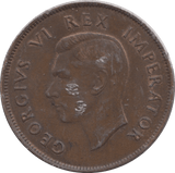 1941 PENNY SOUTH AFRICA - WORLD COINS - Cambridgeshire Coins
