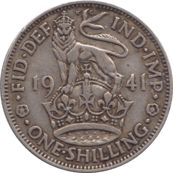1941 SHILLING ( VF ) 1 - Shilling - Cambridgeshire Coins