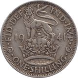 1941 SHILLING ( VF ) 1 - Shilling - Cambridgeshire Coins