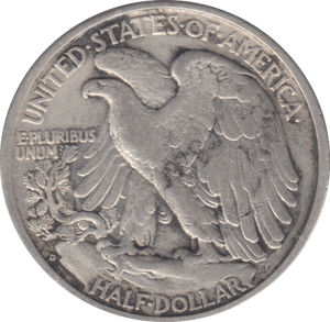 1941 SILVER HALF DOLLAR U.S.A - SILVER WORLD COINS - Cambridgeshire Coins