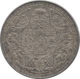1941 SILVER ONE RUPEE INDIA - SILVER WORLD COINS - Cambridgeshire Coins