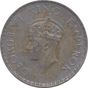 1941 SILVER ONE RUPEE INDIA - SILVER WORLD COINS - Cambridgeshire Coins