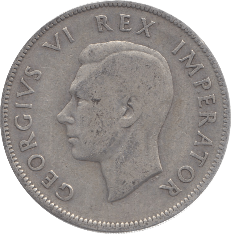 1941 SILVER SOUTH AFRICA 2 1/2 SHILLINGS - WORLD SILVER COINS - Cambridgeshire Coins
