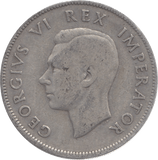 1941 SILVER SOUTH AFRICA 2 1/2 SHILLINGS - WORLD SILVER COINS - Cambridgeshire Coins