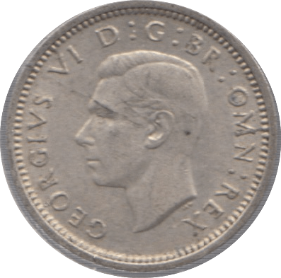 1941 SILVER THREEPENCE ( AUNC ) - Threepence - Cambridgeshire Coins
