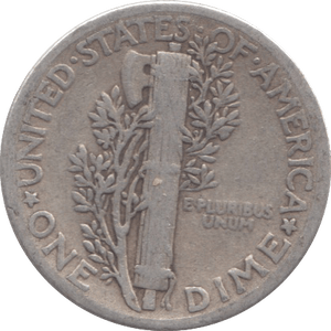 1941 SILVER USA ONE DIME - SILVER WORLD COINS - Cambridgeshire Coins