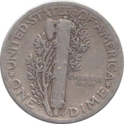1941 SILVER USA ONE DIME - SILVER WORLD COINS - Cambridgeshire Coins