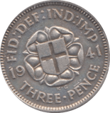 1941 THREEPENCE ( AUNC ) - Threepence - Cambridgeshire Coins